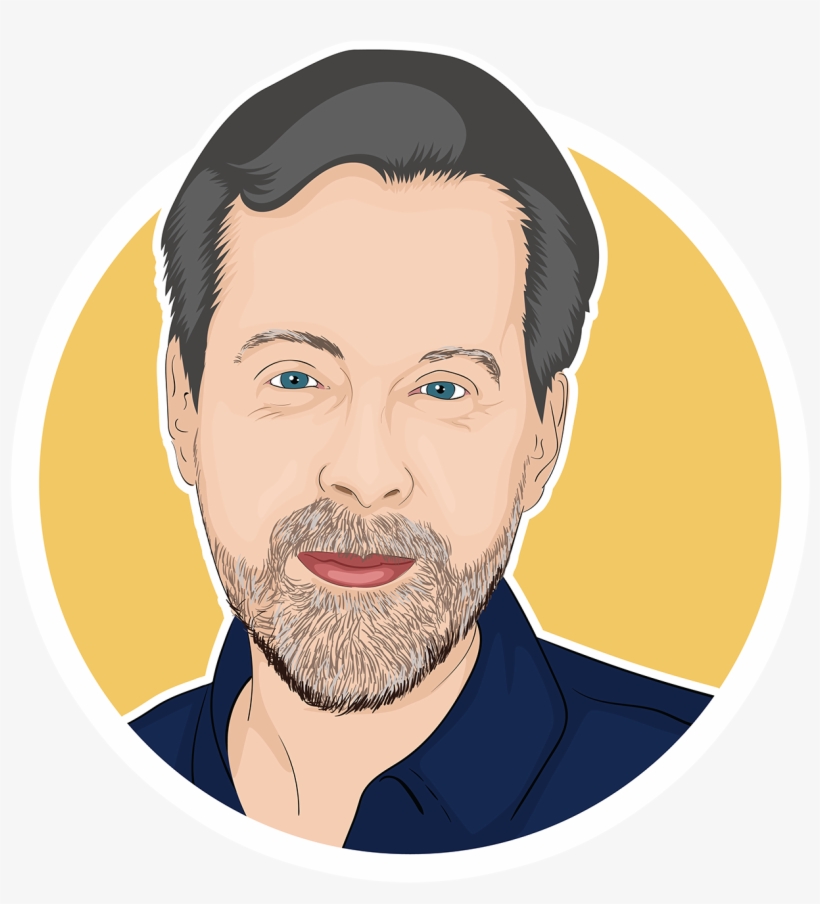 David Kidwell Circle Portrait - Illustration, transparent png