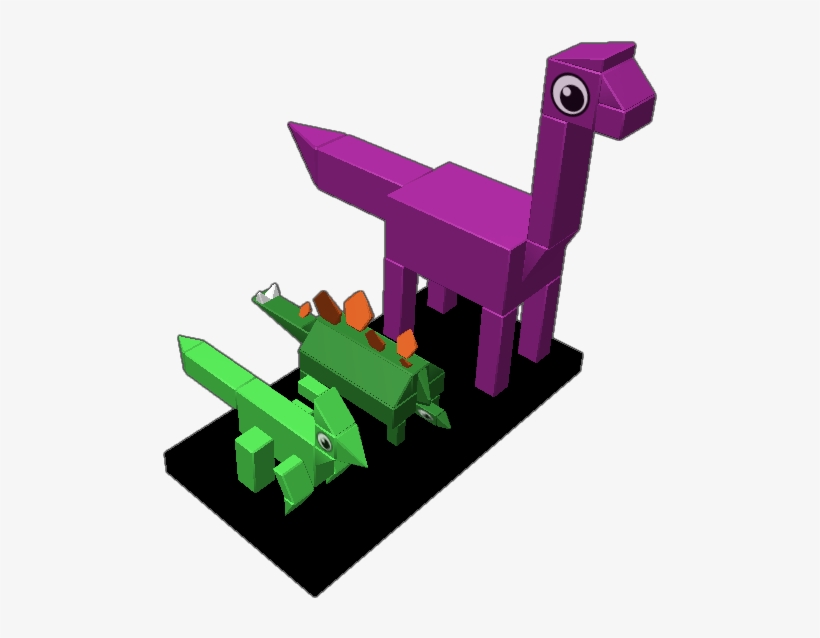 Includes Parasaurolophus, Stegosaurus And Brachiosaurus - Illustration, transparent png