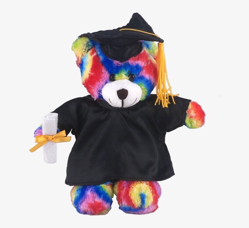 Tie Dye Teddy Bear - Teddy Bear, transparent png