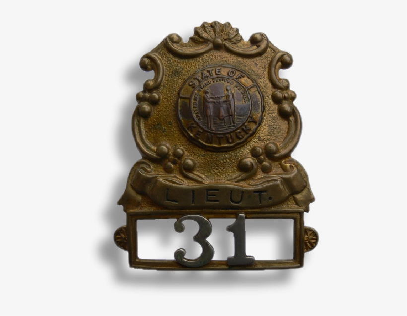 Kentucky State Highway Patrol - Brass, transparent png