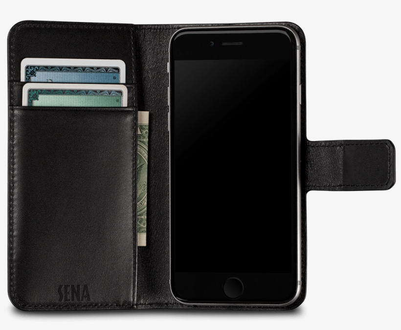 Burnished Magia Wallet Leather Case Iphone 6s Plus - Leather, transparent png