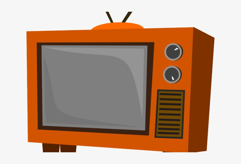 Tv Clipart Tele - Old Tv, transparent png