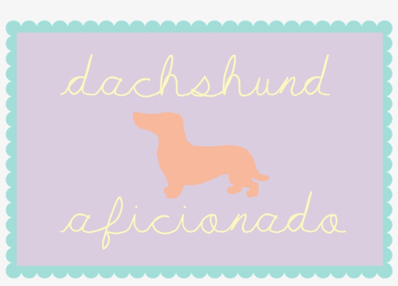 Dachshund Aficionado - Svadobne Oznamenia, transparent png