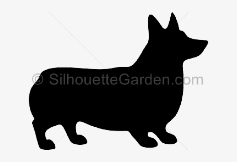 Dachshund Clipart Mandala - Corgi Silhouettes, transparent png