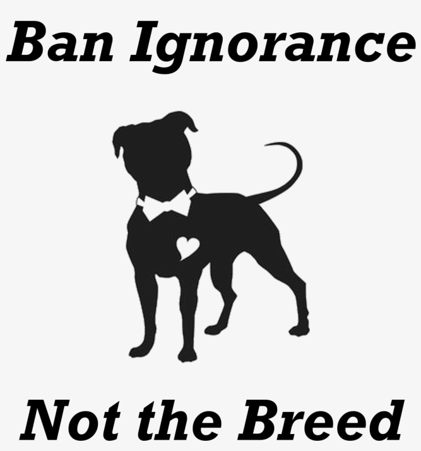 Ban Ignorance Not Pitbulls - Treeing Tennessee Brindle, transparent png