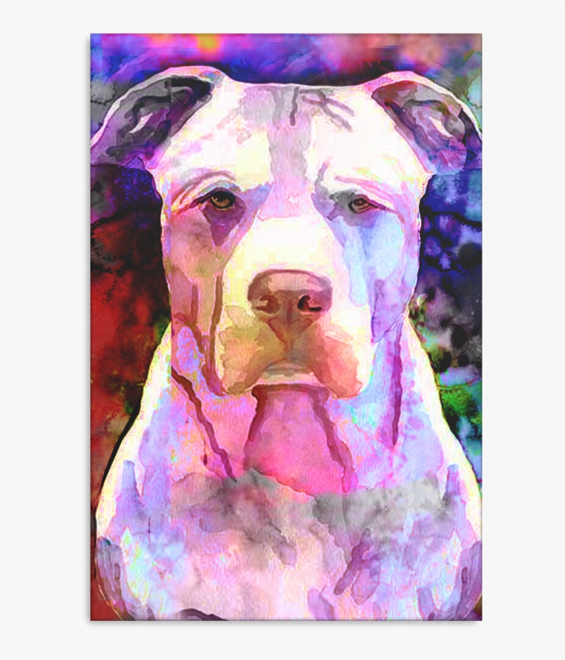 Pitbull Canvas P87 - Pit Bull, transparent png