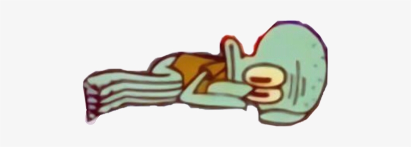 Squidward On A Chair, transparent png