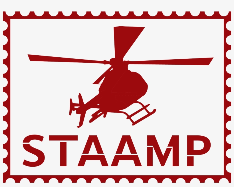 Study Of Tranexamic Acid During Air And Ground Medical - Helicopter Silhouette, transparent png