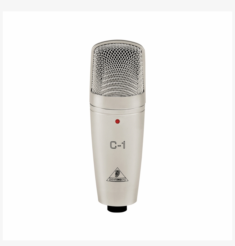 Behringer C-1 Studio Condenser Mic - Behringer C1 Condenser Microphone, transparent png