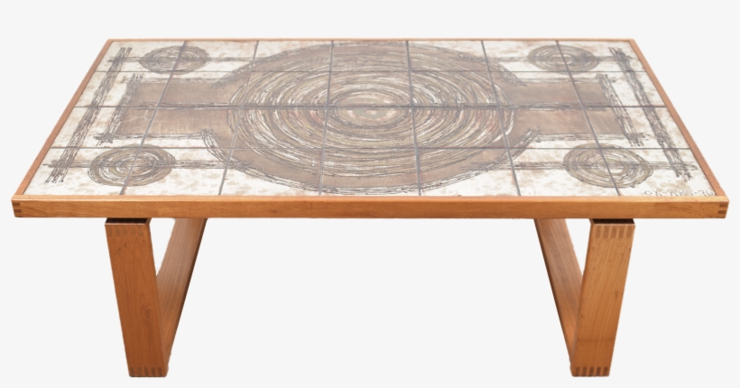 Rectangle Tile Table By Ox-art - Coffee Table, transparent png