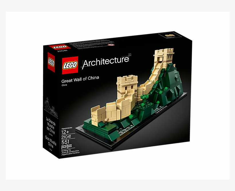Great Wall Of China - Lego Architecture Great Wall Of China Box, transparent png
