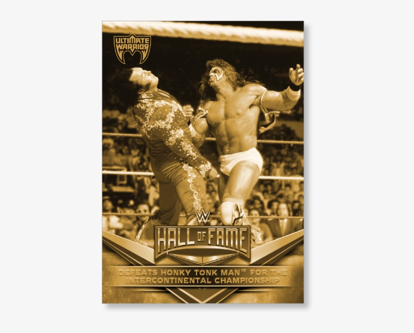 2018 Topps Wwe Ultimate Warrior - Wwe Hall Of Fame, transparent png