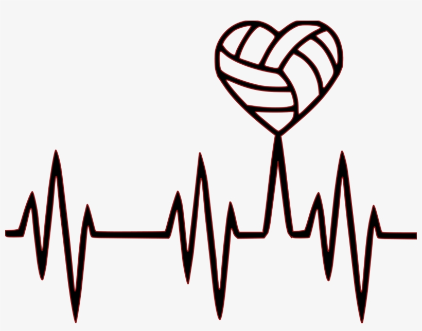Amazin Tumbler Image Gallery For Cusyom Tumbler Designs - Volleyball Heart, transparent png
