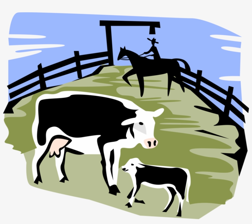 Vector Illustration Of Domestic Farm Livestock Animal, transparent png
