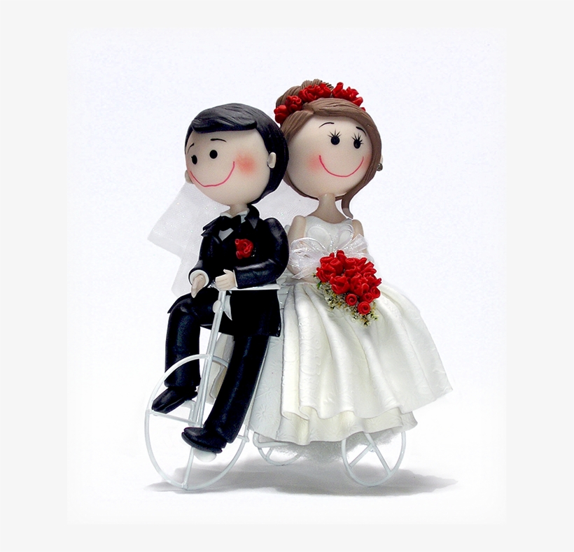 Bo98 Novios De Pasta En Bicicleta - Bride, transparent png