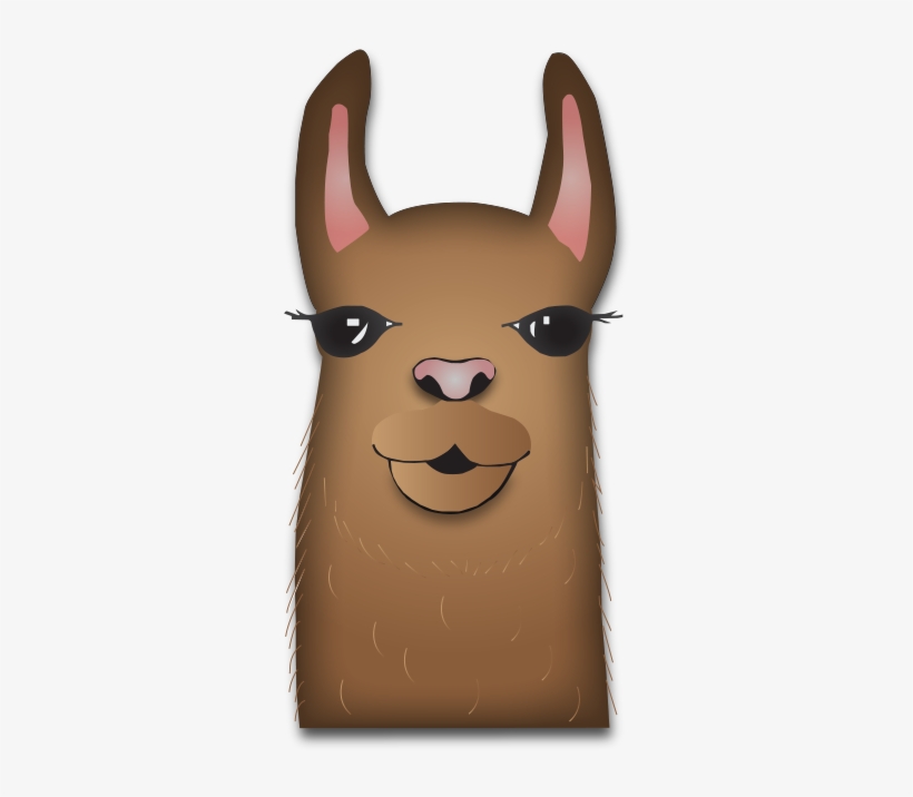 Llama - Cartoon, transparent png