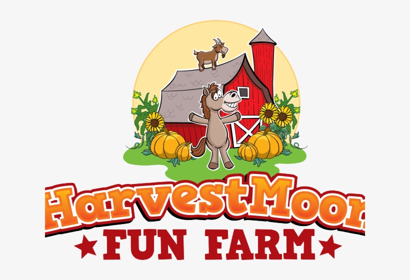 Harvest Moon Clipart Pumpkin Farm - Cartoon, transparent png