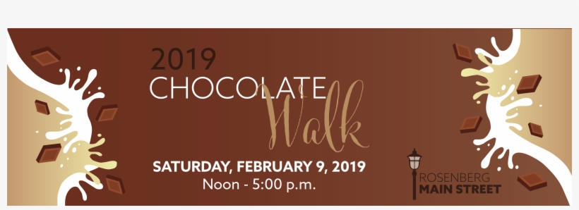 2019 Chocolate Walk - Calligraphy, transparent png