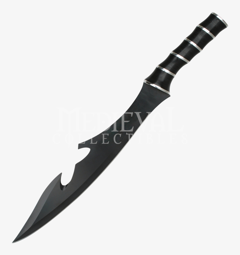 Black Battle Short Sword - Blade, transparent png