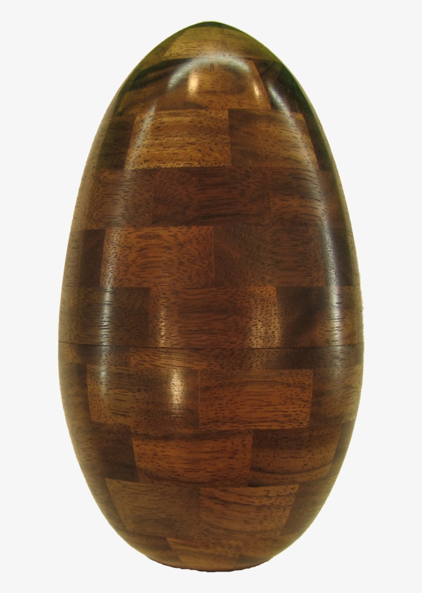 A Different Twist On A Wood Egg - Wood, transparent png