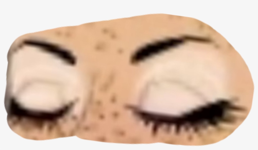 #msp #mspeyes #eyes #sticker - Msp Closed Eyes, transparent png