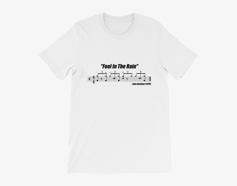 "fool In The Rain" - T-shirt, transparent png