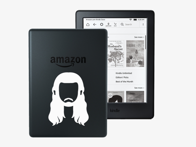 Star Wars Qui-gon Jinn Kindle Vinyl Decal Sticker Bearbearbearbearshop - Amazon Kindle, transparent png