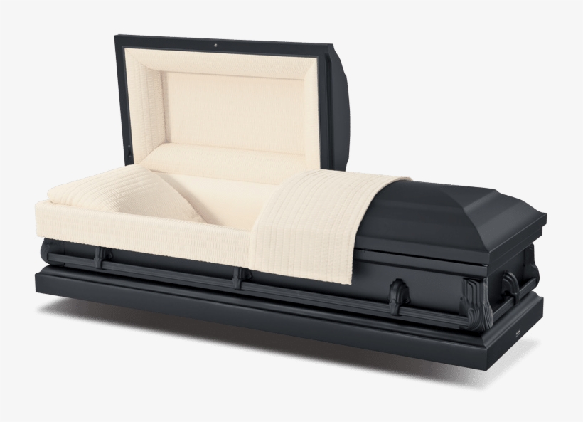 Ammen Family Apollo Flat Black Casket - All Black Casket, transparent png