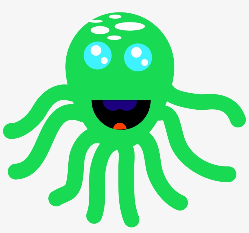 Clipart - Octopus, transparent png