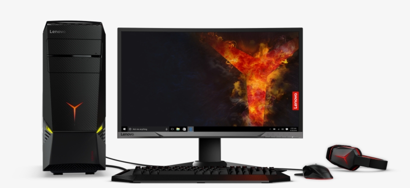 Lenovo Announces New Legion Gaming Towers Powered By - Lenovo Ideacentre Y700 2017, transparent png