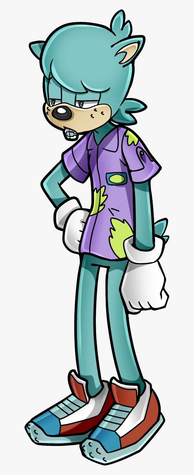 I Made Some Of The Sonic Boom Recurring Characters - Dave The Intern, transparent png
