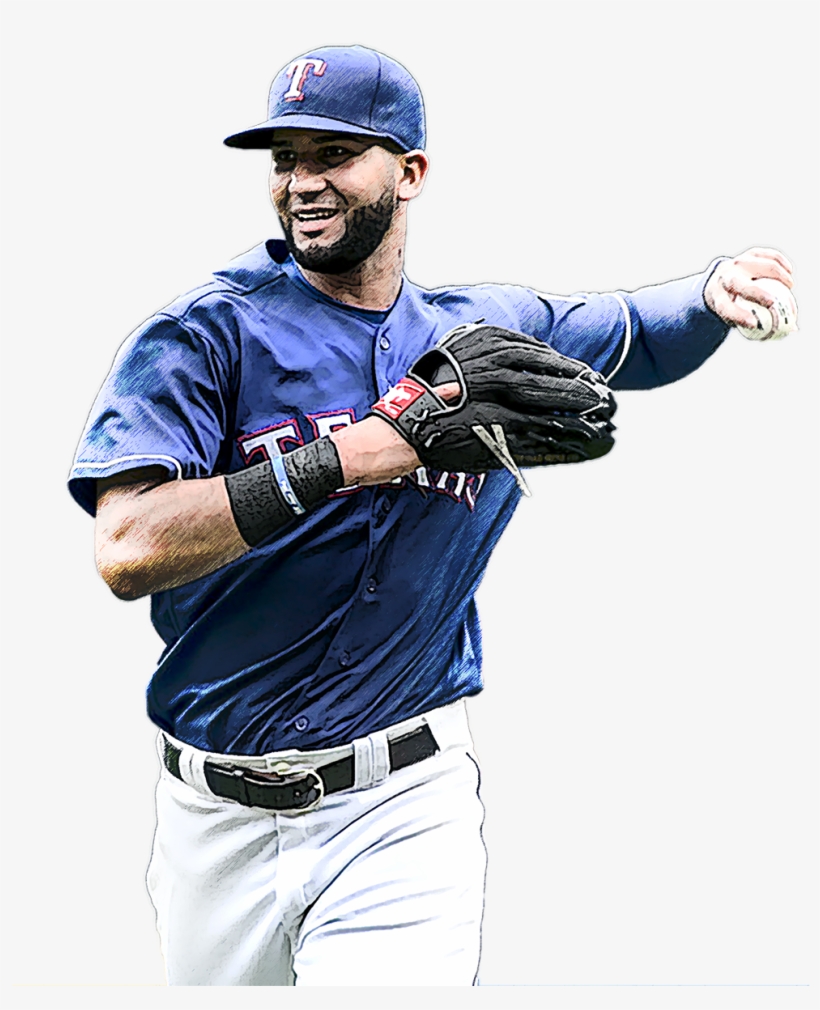 Nomar Mazara Tx Rangers, Rangers Baseball, America's - Baseball Player, transparent png