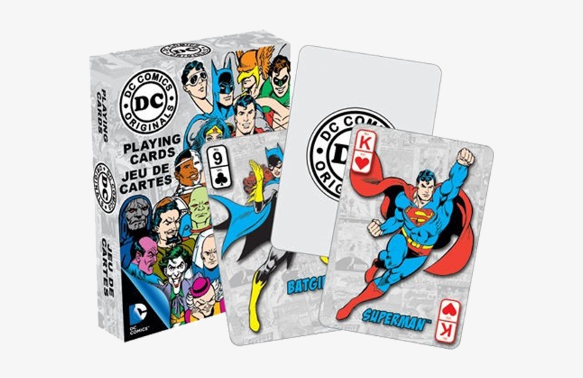 Retro Playing Cards - Cartas De Poker De Super Heroes, transparent png
