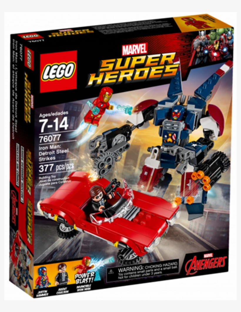 76077 1 - Iron Man Detroit Steel Strikes, transparent png