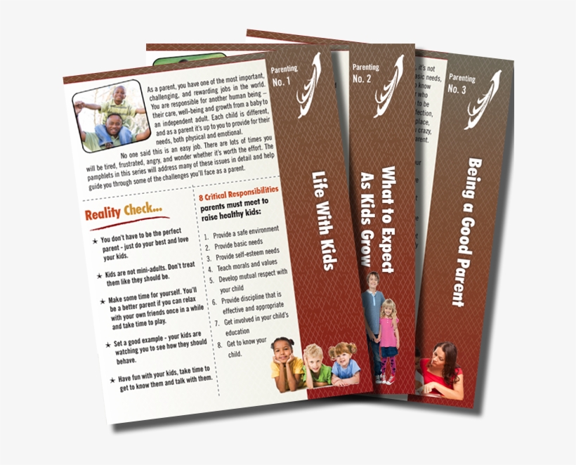 Parenting Pamphlets Full Set - Flyer, transparent png