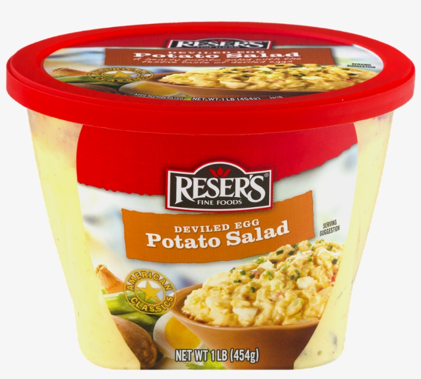 Reser's Deviled Egg Potato Salad, - Reser's Amish Potato Salad, transparent png