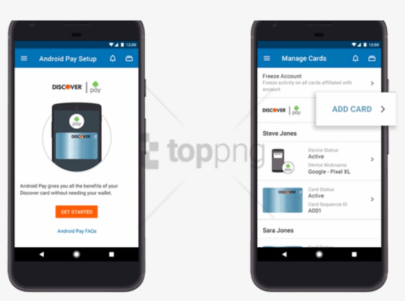 Free Png Adding Card To Mobile Banking App Png Image - Mobile Banking, transparent png