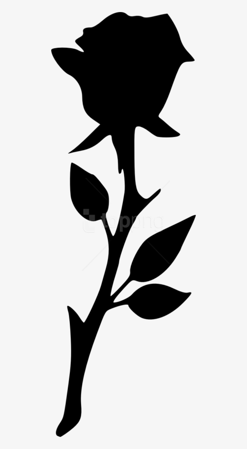 Free Png Rose Silhouette Png Images Transparent - Portable Network Graphics, transparent png