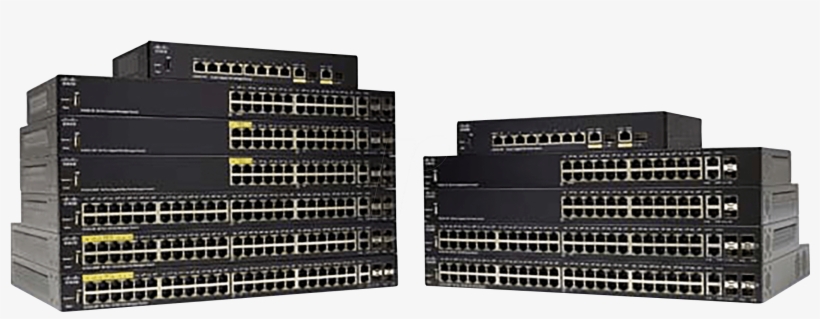 48x10/100 2x100/1000 2xcombo-sfp 2x Sfp Cisco Sf250 - Sf352 08p K9 Na, transparent png