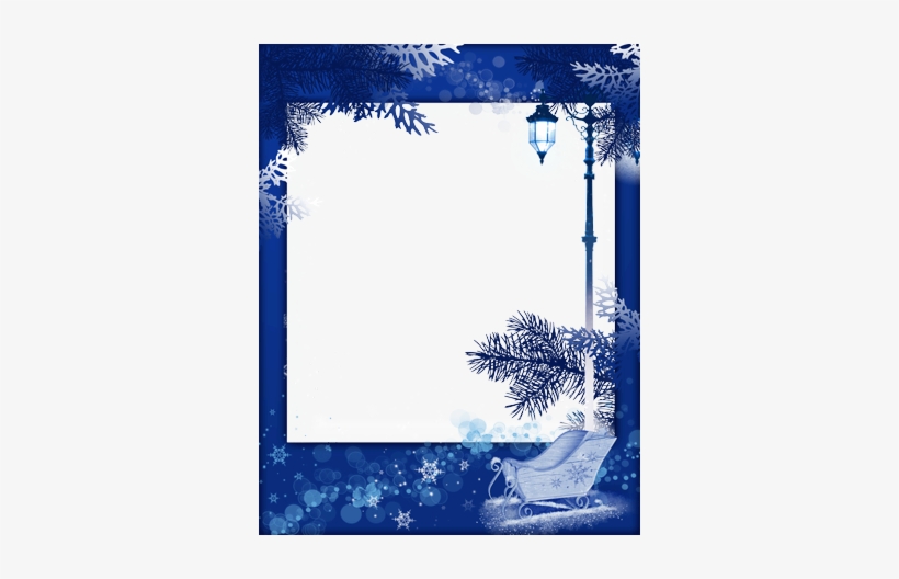 Photo Frame - Winter Magic - Cornici Inverno, transparent png