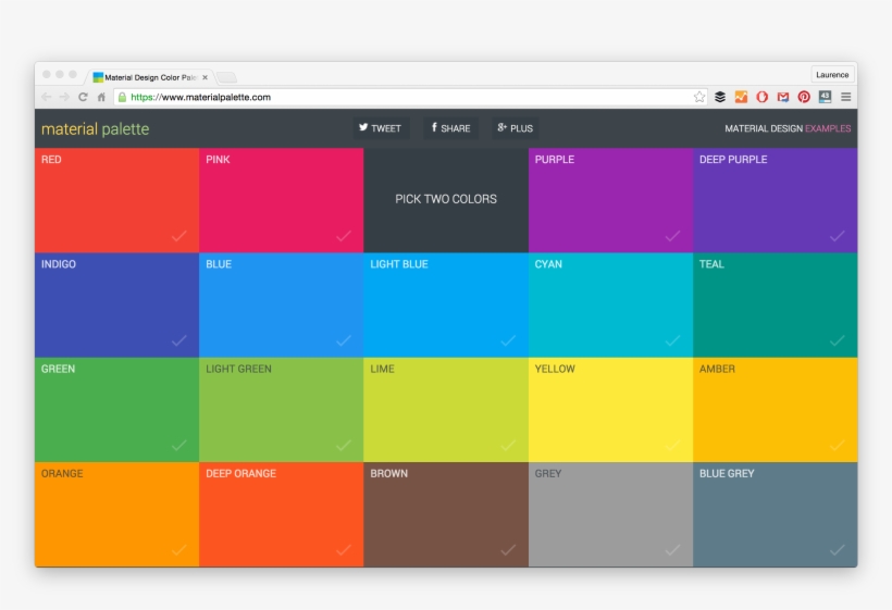 Material-palette - Rgb Color Chart, transparent png
