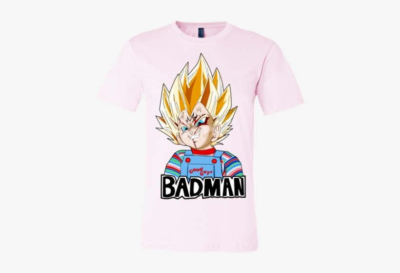 Badman Vegeta Chucky Unisex Bella Tee - Vegeta Badman, transparent png