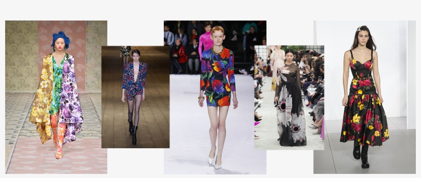 Fall Winter 2018, Fall Winter 2018 Trends, Floral Trend - Autumn, transparent png