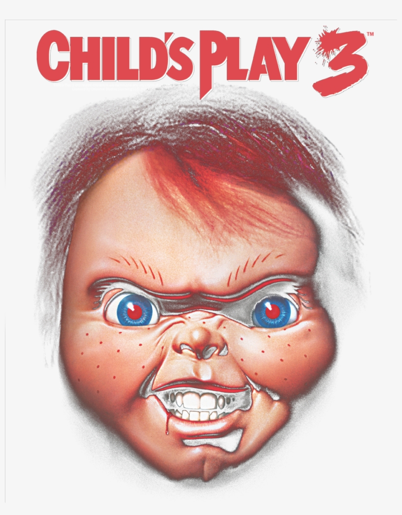 Child's Play 3 Chucky Juniors V Neck T Shirt - Child's Play 3, transparent png