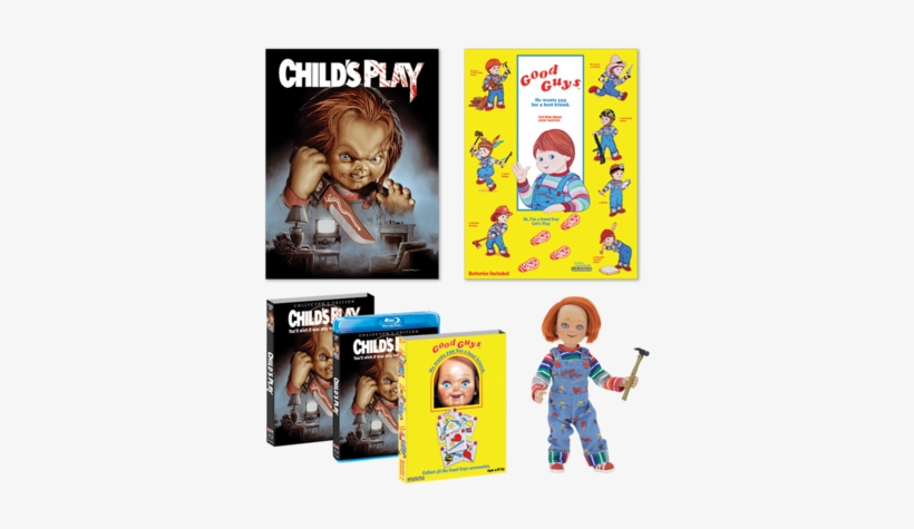 Childs Play Blu Ray With Neca Chucky - Child's Play Collector's Edition Blu Ray, transparent png