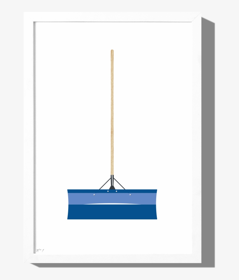 Snow Shovel Art Print, transparent png
