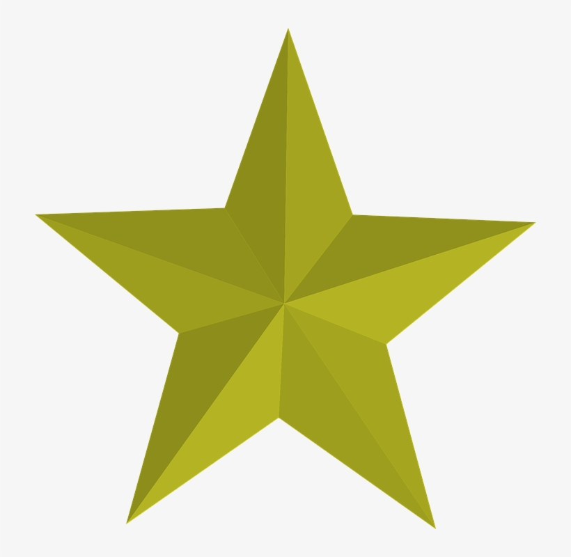 Five Pointed Star Png, transparent png