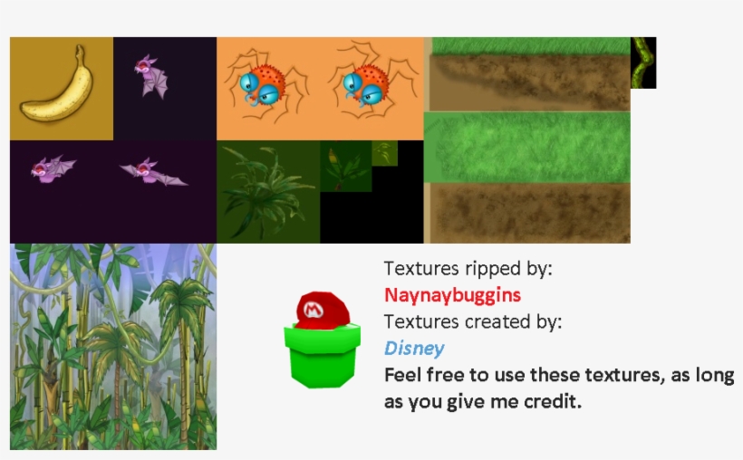 Click For Full Sized Image Jungle Vines - Toontown Online Texture, transparent png