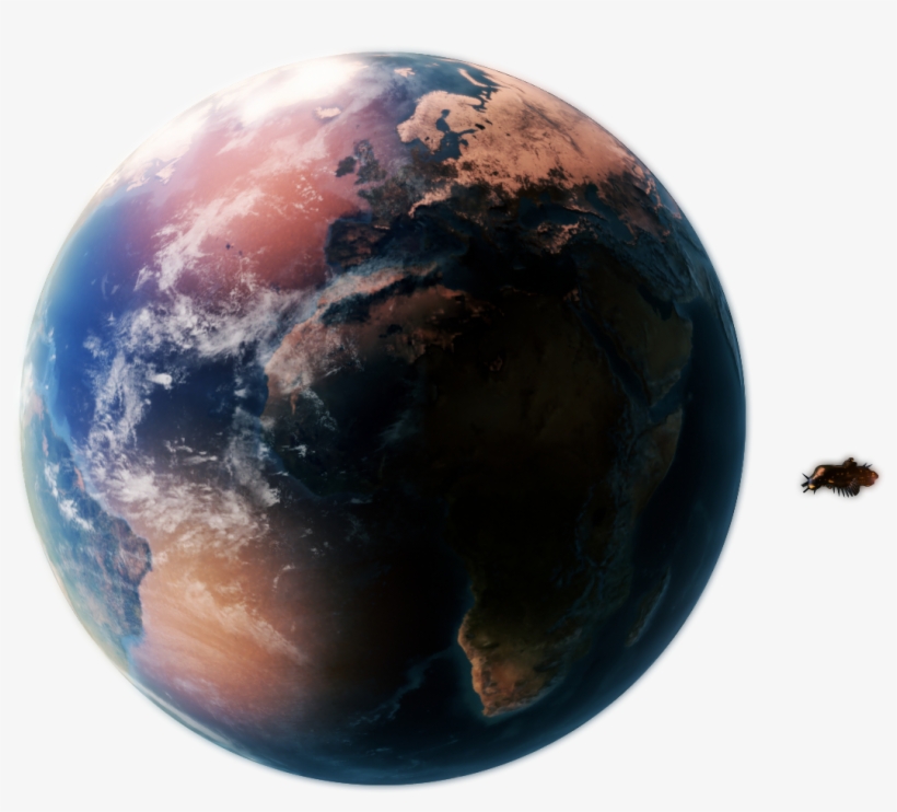 Earth - Earth From Space, transparent png