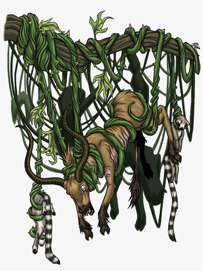 Characters Were Attacked By An Assassin Vine Immediately - D&d Assassin Vine, transparent png